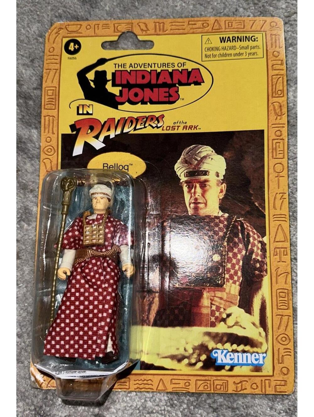 Indiana Jones Retro Collection Belloq Raiders of the Lost Ark Carded ~ Kenner